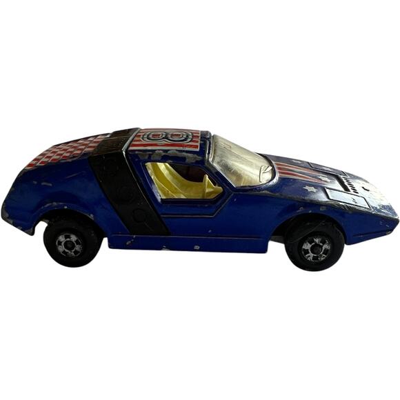 Vintage 1972 Matchbox #54 Siva Spider, USA Flag Decals, Die-Cast - Picture 5 of 9